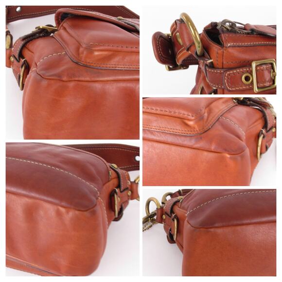 Coach Legacy Vachetta Leather Hobo Whiskey Brown Shoulder Bag - Picture 8 of 10